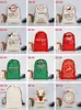 Christmas Gift Bags Large Canvas Bag Santa Sack Drawstring BagWith Reindeers Drawstrings Sacks Santas for kids IC727