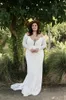 Sjöjungfrun plus storlek klänningar med löstagbar tåg illusion hals spetsar applicerade långa brudklänningar bröllopsklänning vestido de novia