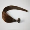 ELIBESS GRADE 8A NO CHEMISCHE DEEP WAVE Virgin Hair Natural Color Nano Ring Haarverlenging voor vrouwen 1G S100S Lot gratis DHL