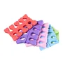 Nail Art Toe Separator Soft Sponge Form Toe Separators Finger Spacer för Manicure Pedicure Nail Tools HHA335