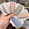 Européenne USA Vente Chaude De Luxe Designer Tissu En Peluche Pinces À Cheveux Goutte D'eau Rectangle Forme Épingles À Cheveux pour Femmes Filles