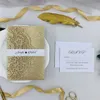 Lüks Glitter Gül Altın Tri-Fold Lazer Kesim Düğün Davetiyeleri RSVP Kart Göbek Band ile, Lazer Düğünler için Davet Ediyor