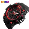 Skmei Top Luxury Army Camo Sports WatchesMen Quartzデジタル防水スポーツ時計男性Relogios Masculino Wristwatch203g