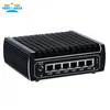 Partaker 6Intel 82583V LAN Fanless Intel Skylake Core i3 7100U Dual Core 24GHz Mini PC Linux Firewall Router DHCP VPN Server