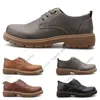 패션 대형 38-44 새로운 남자의 가죽 남성 신발 덧신 영국 캐주얼 신발은 에스파 드리 서른 네 송료 무료로