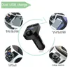 FM X8 Sändare Aux Modulator Bluetooth Handsfree Kit Car O Mp3 Player med 3.1A Snabbladdning Dual USB Charger1678893