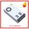 JIAWEN 30A 360W Alimentatore Switching Driver per Striscia LED AC 110/220V Ingresso a DC 12V