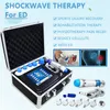 휴대용 Shockwave 물리 치료 기계 충격파 치료 장비 전기 ED 통증 완화 발기 부전