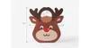 Coffret cadeau à la main de Noël Elk Santa Candy Bookies Bacs-cadeaux 19x18.7x7cm