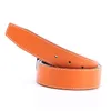Hommes ceinture peau de vache en cuir véritable ceintures pour hommes et femmes mode boucle lisse ceintures avec H wo'men ceintures Cinturones Hombre240j