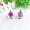 50PCS Elegant Crystal Apple Decorations Wedding Favors Crystal Paperweight in Gift Box Birthday Souvenir Party Giveaways