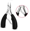 Meisha Prego Cutícula Tesoura Unha de Aço Inoxidável Unha Manicure Scissor Cortador de Unha Cortador Aparador Ferramenta Pedicure HE0003