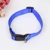 Hot Sale Adjustable Nylon Collar For Small Dog Puppy Cat Pet Necklace Collars Black Red Blue or Pink S/M/L/XL