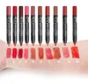 Menow 19 Farben KISS PROOF Sexy Beauty Wasserdichter Lippenstiftstift Langlebiger, nicht verblassender Lippenstift Geschenk 1 Stück Bleistiftspitzer