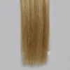 인간의 머리카락 확장에 테이프 40pcs 더블 드래곤 접착 헤어 스킨 Weft Silky Straight European Tape in Hair Extension Salon Style