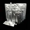 150 ml de papier d'aluminium argenté de qualité alimentaire sac de poche à bec verseur