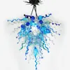 Lamps Colored Chandelier and Pendant Lights Hand Blown Glass Chandeliers Lighting Home Decoration Top Quality LED Light