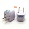 Universal USA UK AU do UE wtyka USA do Euro Europe Travel Travel Wall AC AC Power Charger Adapter Przetwórca Gniazdo Białego koloru