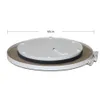 Freeshipping White 60cm / 24 "80KG Chargement 360 3D Rotatif Présentoir tournant Table tournante 110-220V