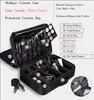 Women Professional Makeup Organizer Bag stor smink förvaringslåda Superhyllor253f