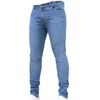 Heren jeans puimentiua nieuwe heren potloodbroek 2022 mode mannen casual slanke rechte stretch voeten magere jeans voor mannelijke hete verkoopbroeken