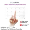 Nums Track Pad Número Touch Pad Smart Digital Wireless Tablero táctil numérico para 13 pulgadas 15 pulgadas Macbook Pro Macbook Air envío gratuito
