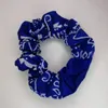 Hår scrunchies bomull elastiska band tillbehör skrapiga band repen scrunchie för kvinnor eller flickor tillbehör 100 st/lot gratis express sändning