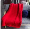 Coperta di grandi dimensioni coperta in maglia gigante tiro super grande braccio ingombrante lavoro a maglia decorazioni per la casa regalo di compleanno2948