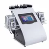 USA Stock 6 i 1 40K Lipo Vakuum Kavitation Slimming Viktminskning Machine RF Laser Hip Lifting Wrinkle Beauty Instrument