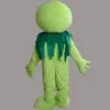 2018 alta calidad caliente lindo traje de la mascota de la rana vestido de fiesta de lujo disfraces de carnaval de Halloween tamaño adulto