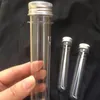 40ml 빈 명확한 플라스틱 튜브 애완 동물 플라스틱 테스트 튜브 병 얼굴 마스크로 사용되는 알루미늄 캡으로 사탕 전화 케이블 컨테이너