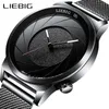 Whosale price New Fashion man watch black leather Retail watches High-grade watch Male luxury Wristwatches top design clock Nice table