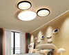 Nuove moderne plafoniere a LED Lampade per camera da letto Apparecchio da cucina in ferro Luci colorate per camere con telecomando per camera dei bambini MYY