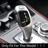 Car Styling Gear Shift Handle Sleeve Decoration Cover Trim For BMW E60 E70 E71 X5 X6 5 Series LHD Interior Auto Accessories