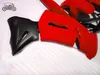 High Quality Chinese Fairing Set för 2006 2007 2008 Kawasaki Ninja 650R ER-6F Red Black Body Fairings Kits ER6F ER 6F 650R