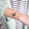 Temporary Tattoos Stickers Waterproof 3D Bowknot Tattoos Stickers 3D Butterfly Stickers