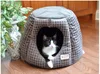Cat Beds & Furniture Winter Warm Nest Tent Kennel Pet Nest1