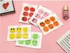 zomer dagelijks smiley gezicht antimosquito controles stickers cartoon muggenspray stickers 6 muggen insectenwerende middelen gespen willekeurige kleuren mild en veilig