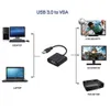 1920x1080P USB 3.0 ~ VGA 멀티 디스플레이 비디오 그래픽 카드 외부 USB3.0 케이블 어댑터 승 7/8