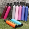 Folding umbrella Creative Bottle Umbrella Multi Function Dual Purpose Silver Colloid Umbrellas Fashion Plastic Wine Bottles Suns