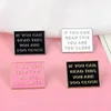 Introvertierte Loner Loser Club Emaille Pins Autismus Abzeichen Benutzerdefinierte Katze Broschen Pins Tasche Kleidung Anstecknadel Punk Schwarz Weiß Schmuck Geschenk5011086