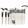 Shiny Makeup Brush Set Professionele Glitter Poeder Eyeliner Wimper Lip Foundation Borstels Set Make Up Tools Kit 18 stks / set RRA1253