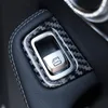 For Mercedes C Class W205 GLC Accessories Carbon Fiber Stickers Car Window Switch Armrest Panel Trim C180 C200 Car Styling