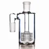 90 Degree Matrix Percolator hookahs Glass Ash Catcher 14mm 18mm 4.8 Inch Thick Pyrex Clear Bubbler