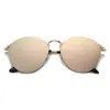 3574 Brand Designer Pilot Butterfly Cat039S Solglasögon för kvinnor utomhus Sun Glasses Eyewear Gold Brown 58mm Sun Glasses LU1842011