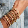 18K GOLD 2019 summer new arrived jewelry 15+4cm extend chain sea shell charm link chain bracelet