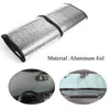 Sunshade Insulation Aluminum Foil Car Front Windshield Sun Visor For Toyota 4Runner / Super 2017+ Car Interior Accessories