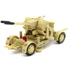 Alloy bilmodell leksak, militär raket lastbil, antiaircraft pistol, kanon, hög simulering, för barns födelsedag "festgåva, samla, dekoration