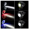 Phare de moto avec œil d'ange et œil du diable, 3000lm, U7 LED, phare antibrouillard pour la conduite, lampe décorative, 125W, 6873782