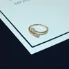 2020 Trend Verkauf von Pfeil und Bogen Ring Schmuck einfache Damen Mikro eingelegte Zirkon Roségold Ring Mode wildes Temperament weiblich rin2094465